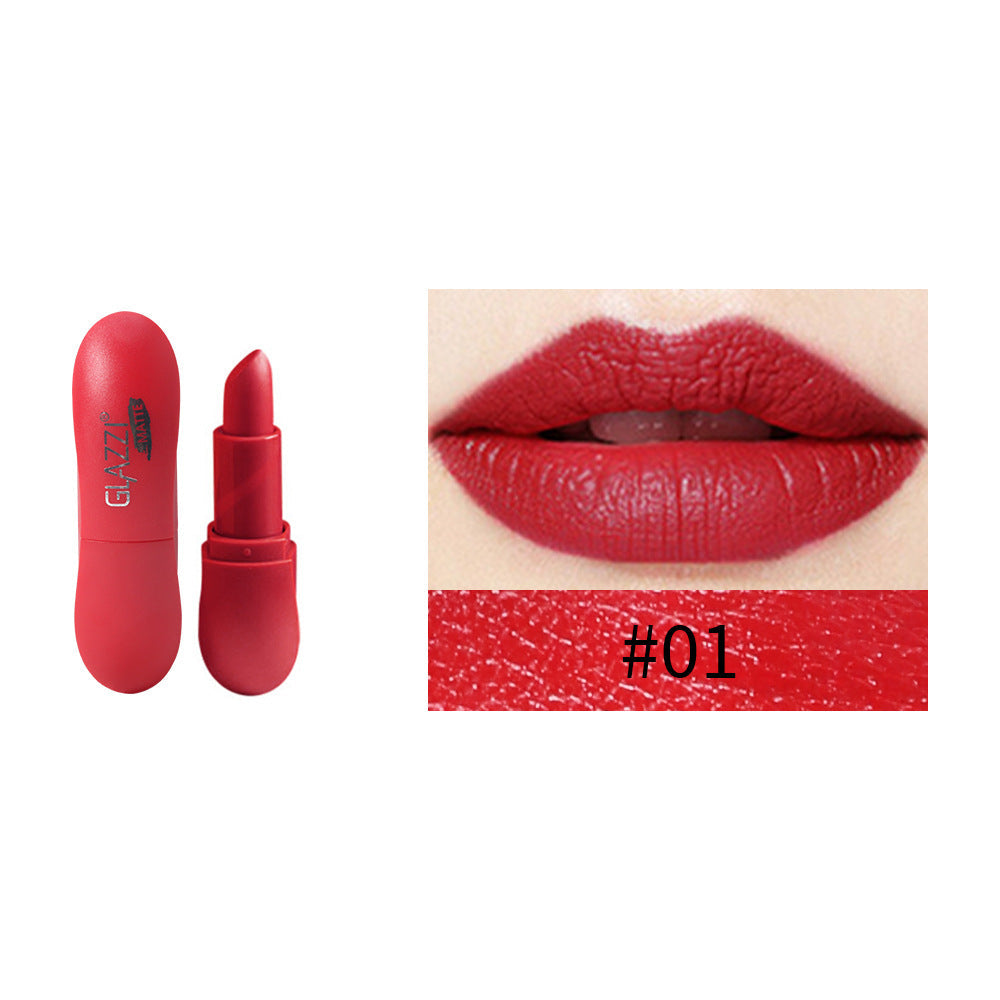 12-Color Rhombic Matte Lipstick Long-Lasting Non-Transfer Set