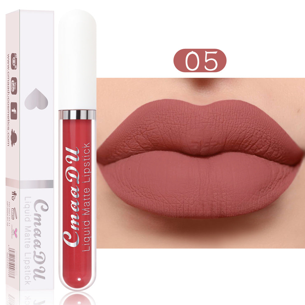18-Color Matte Waterproof Long-Lasting Lipstick Collection Set