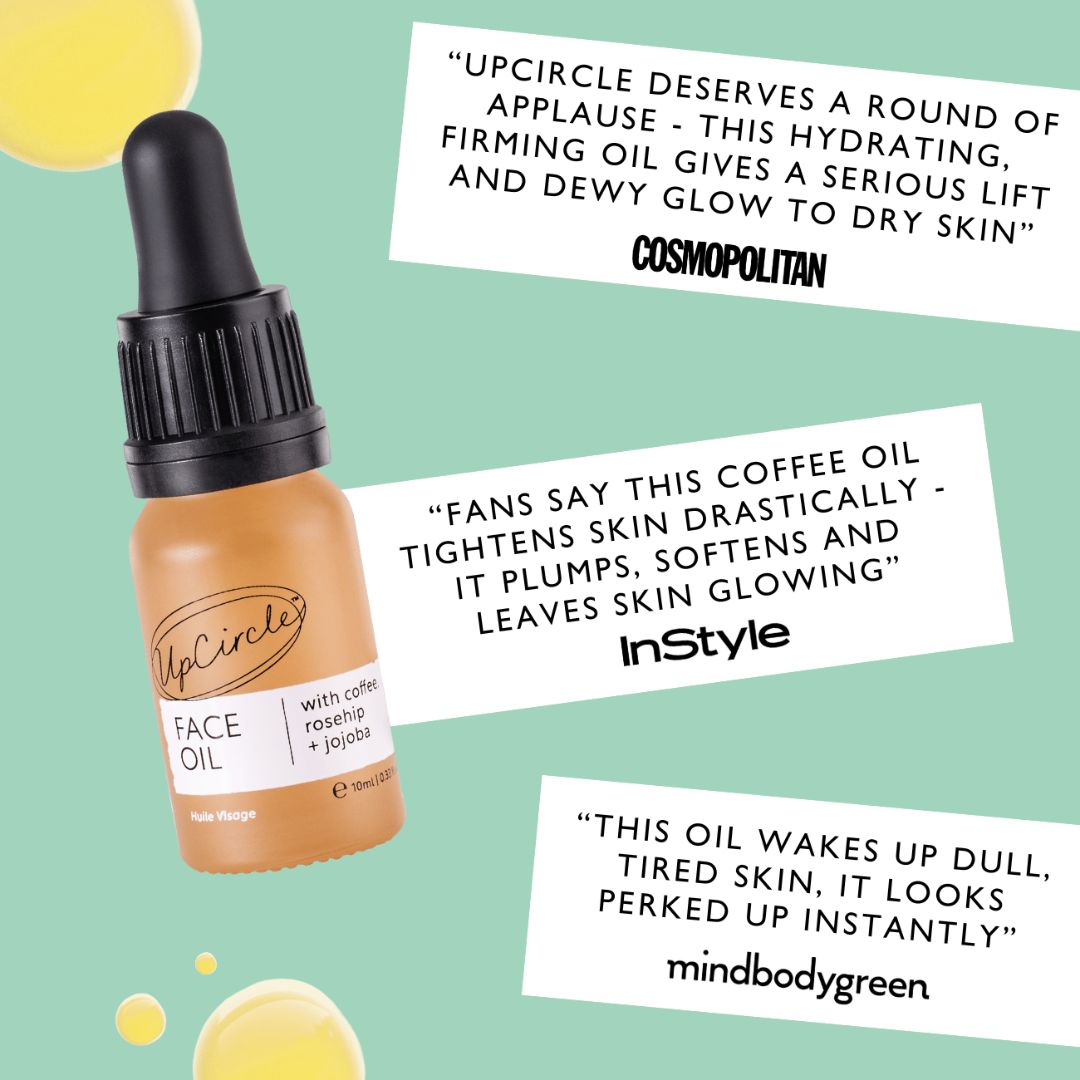 Organic Face Oil with Coffee Extact - Travel Size