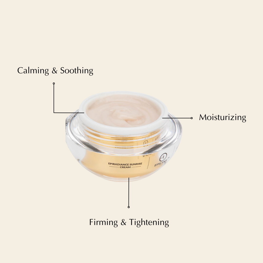 Sunrise Firming Skincare Set for Mature Skin – Serum, Cream & Eye Cream, Nut-Free