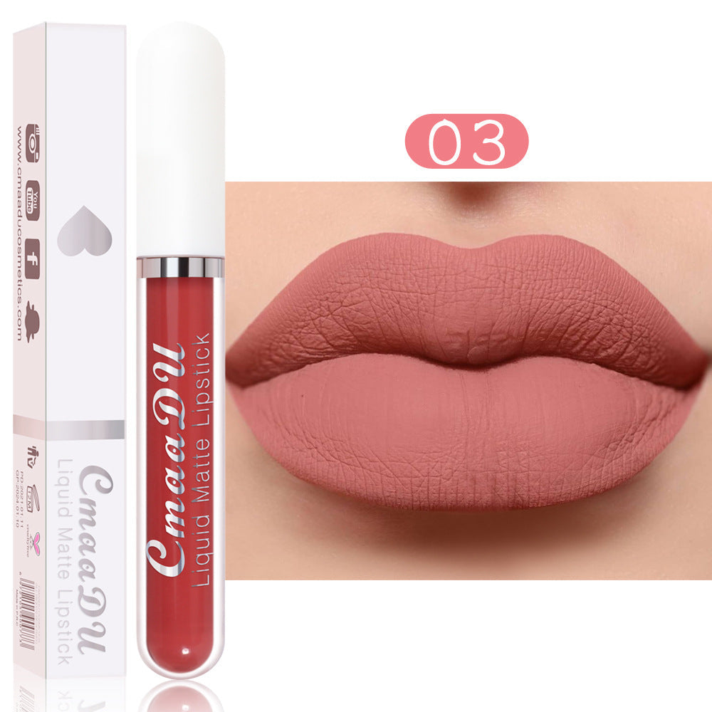 18-Color Matte Waterproof Long-Lasting Lipstick Collection Set