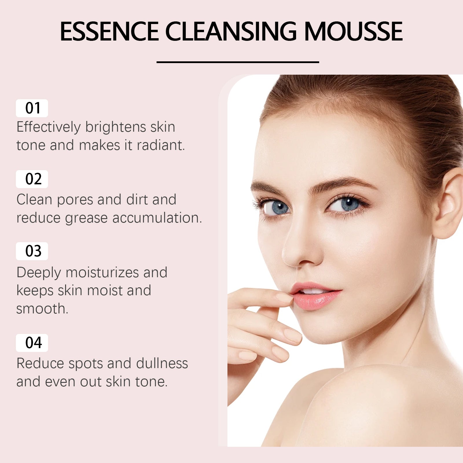 Vitamin C Foam Cleanser Gentle Hydrating Facial Skin Wash