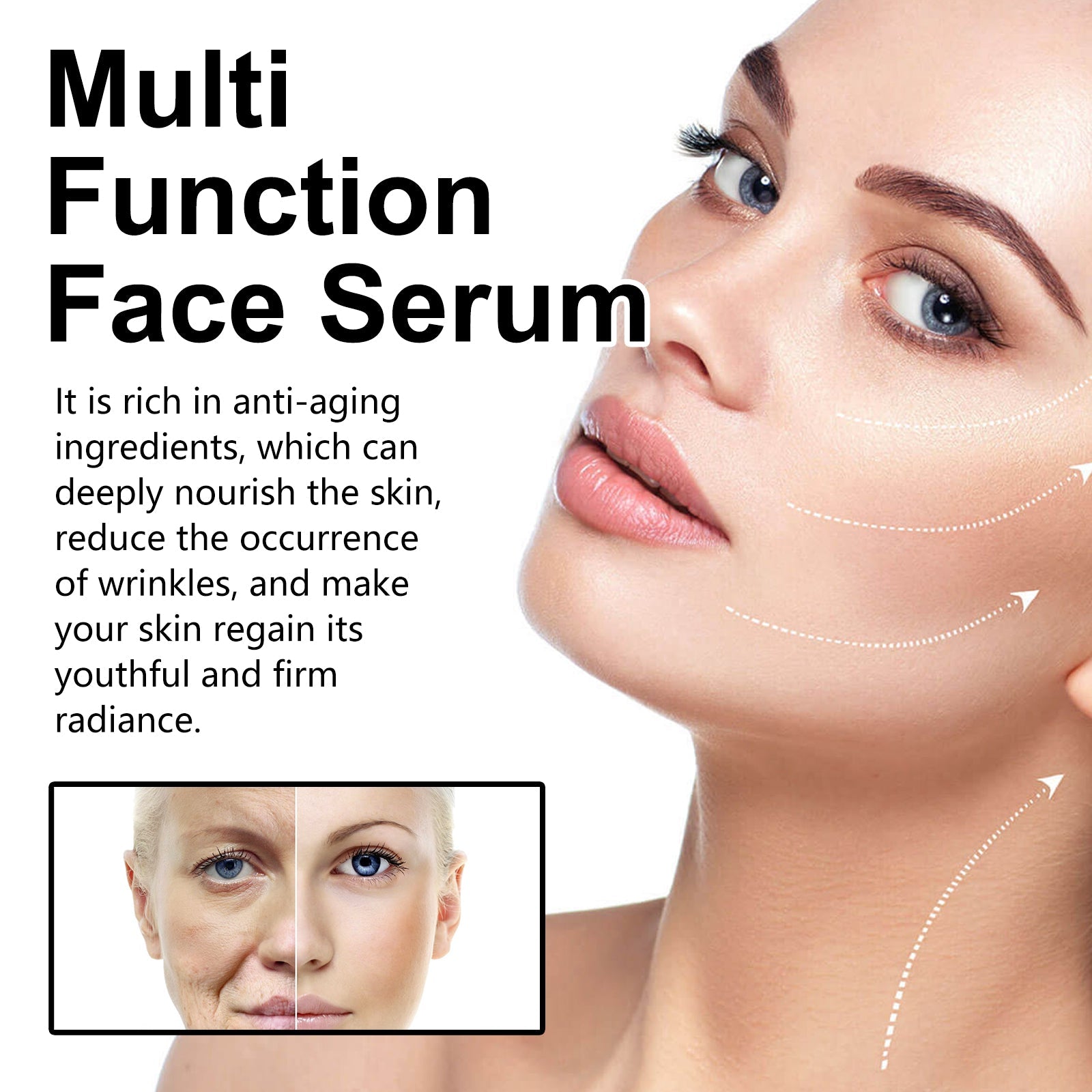 Multi-Function Face Serum for Hydrated Smooth Radiant Skin Care