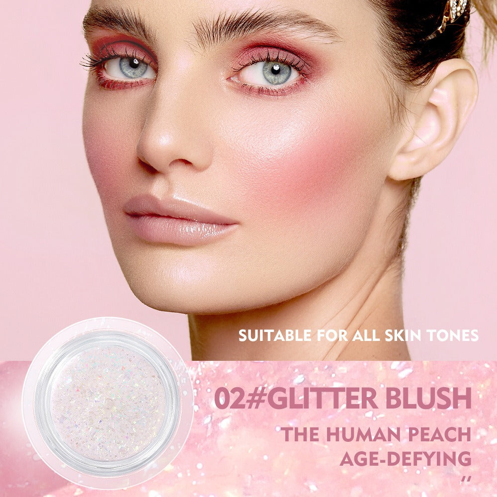Pudaier Color-Changing Gel Blush Natural Highlight Makeup Cream