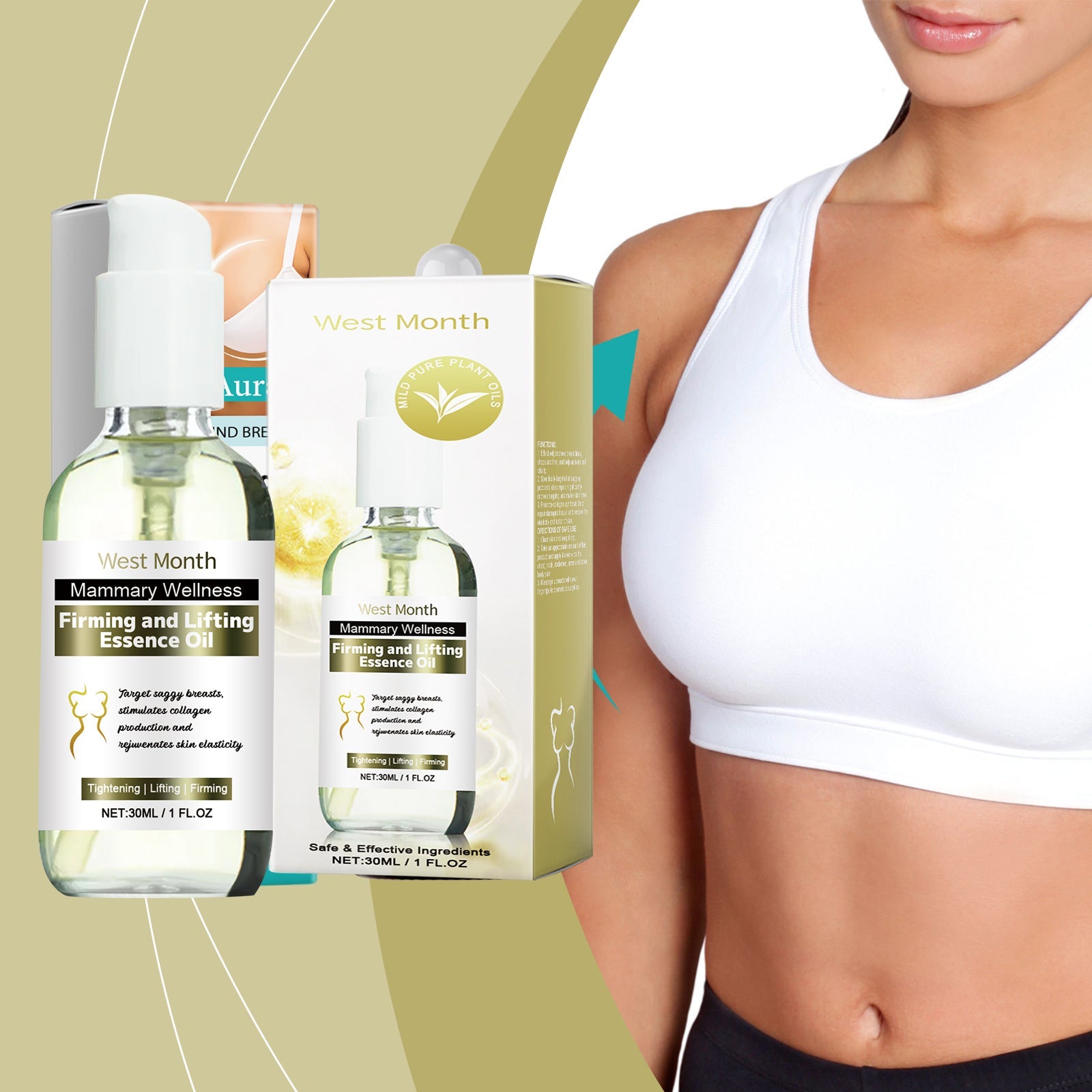 Firming Body Essence Oil Moisturizing Nourishing Massage Treatment