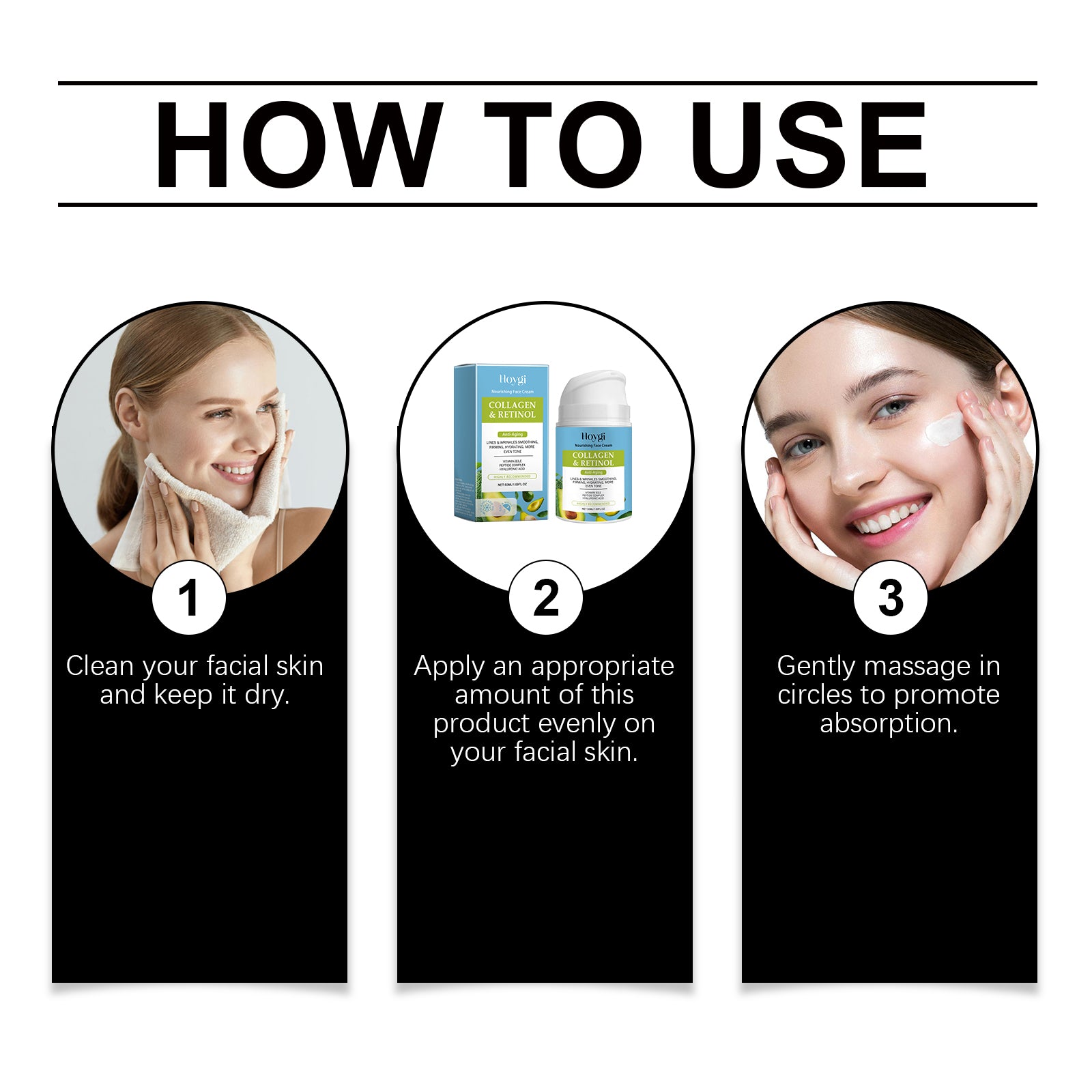Collagen Facial Moisturizer Hydrating Anti-Aging Skin Care Cream