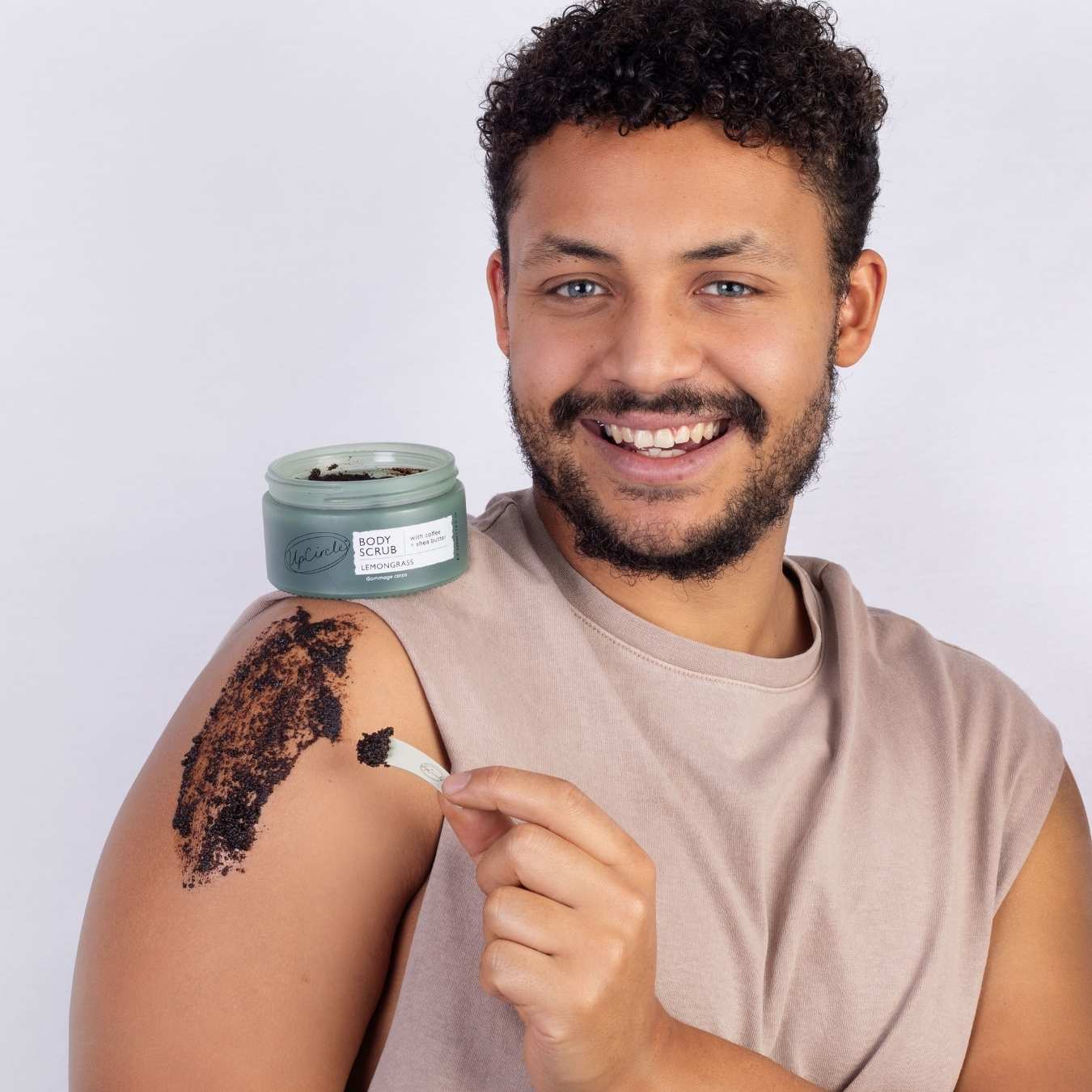 Vegan Body Scrub with Peppermint