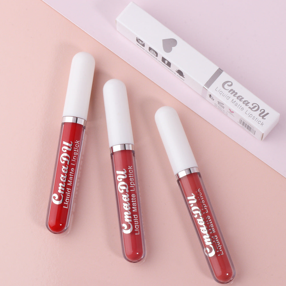 18-Color Matte Waterproof Long-Lasting Lipstick Collection Set