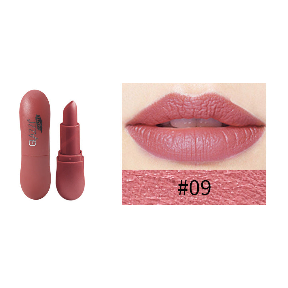 12-Color Rhombic Matte Lipstick Long-Lasting Non-Transfer Set