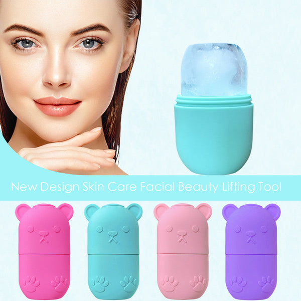 Silicone Ice Face Roller Mold Reusable Skincare Massage Tool