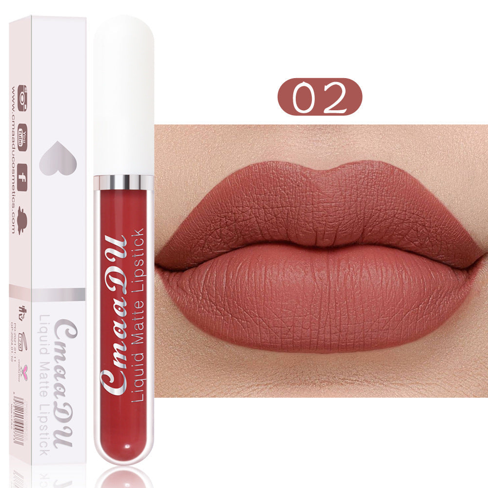 18-Color Matte Waterproof Long-Lasting Lipstick Collection Set