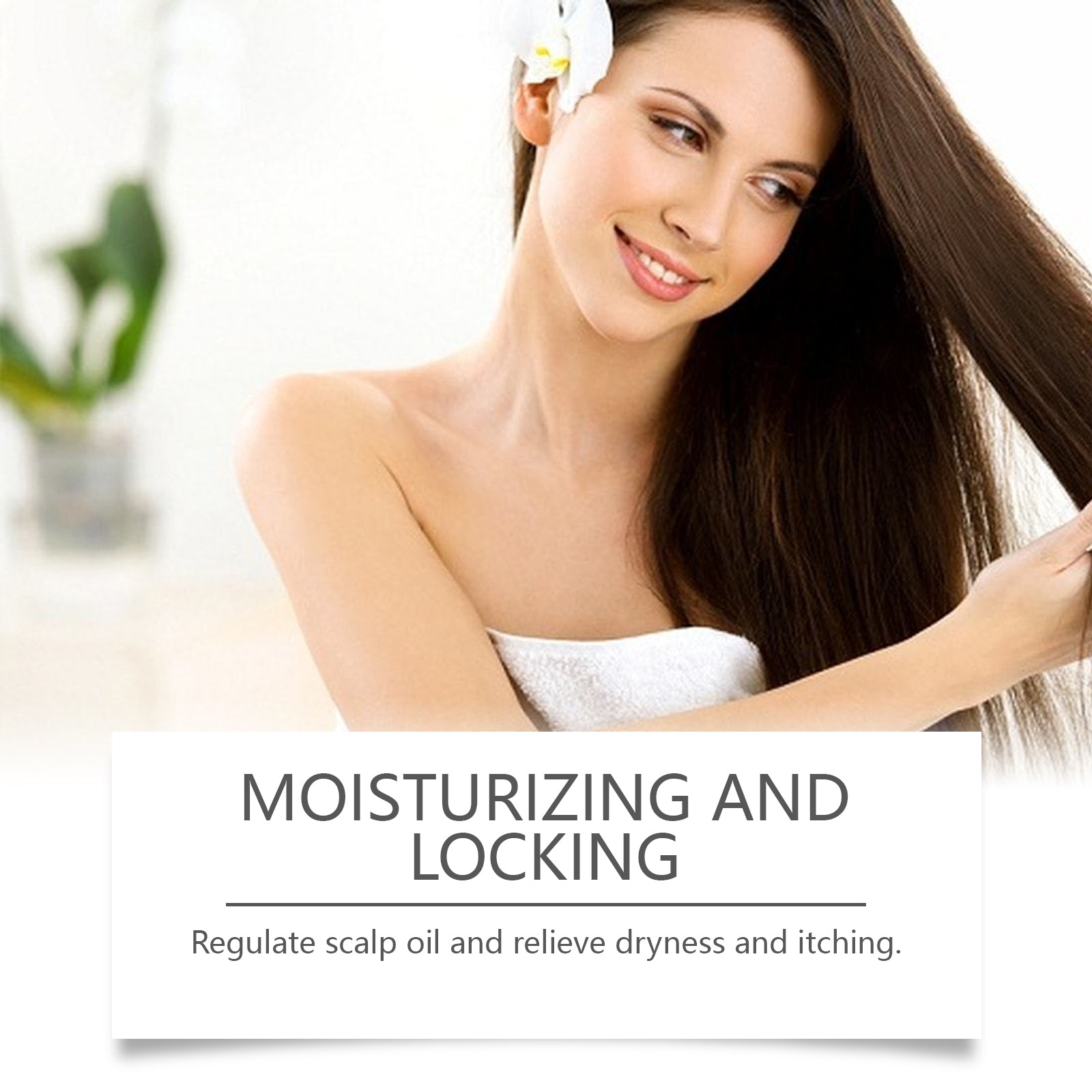 Nourishing Leave-In Conditioner for Soft Shiny Healthy Hair