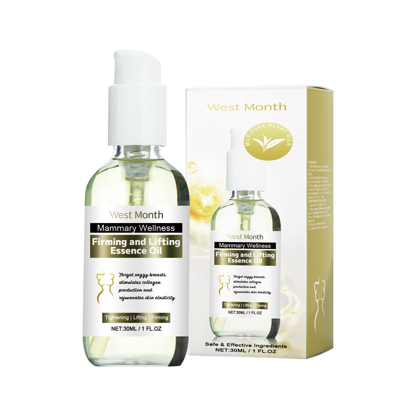 Firming Body Essence Oil Moisturizing Nourishing Massage Treatment
