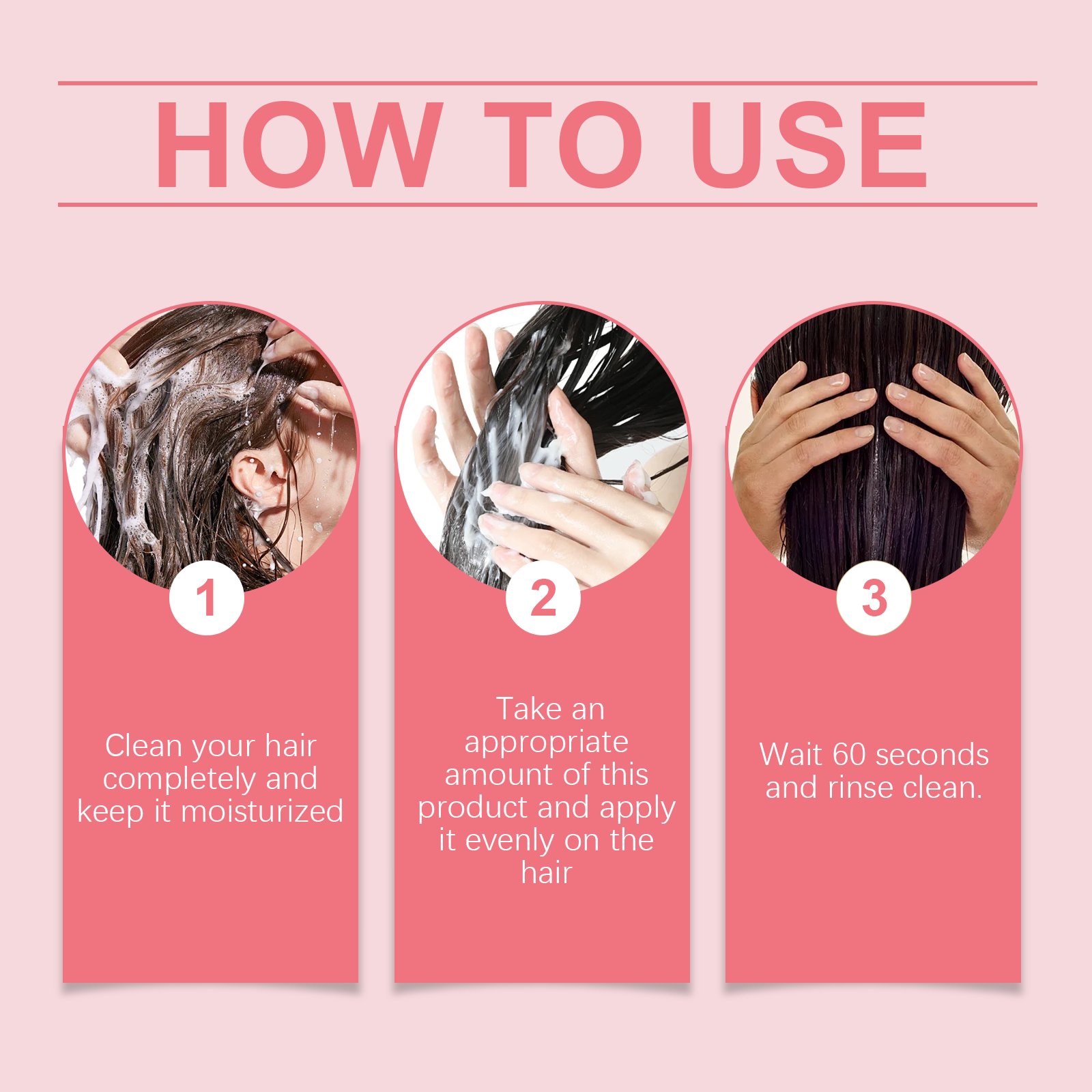 Moisturizing Hair Treatment Mask for Dry Frizzy Hair Repair