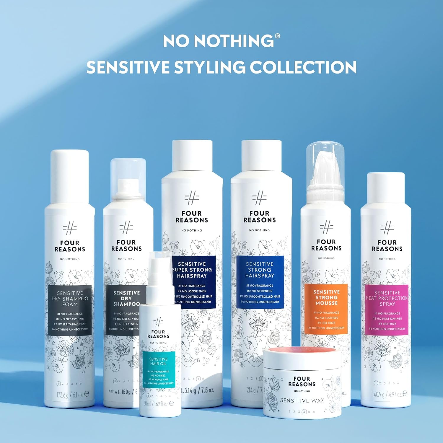 Sensitive Super Strong Hold Hairspray