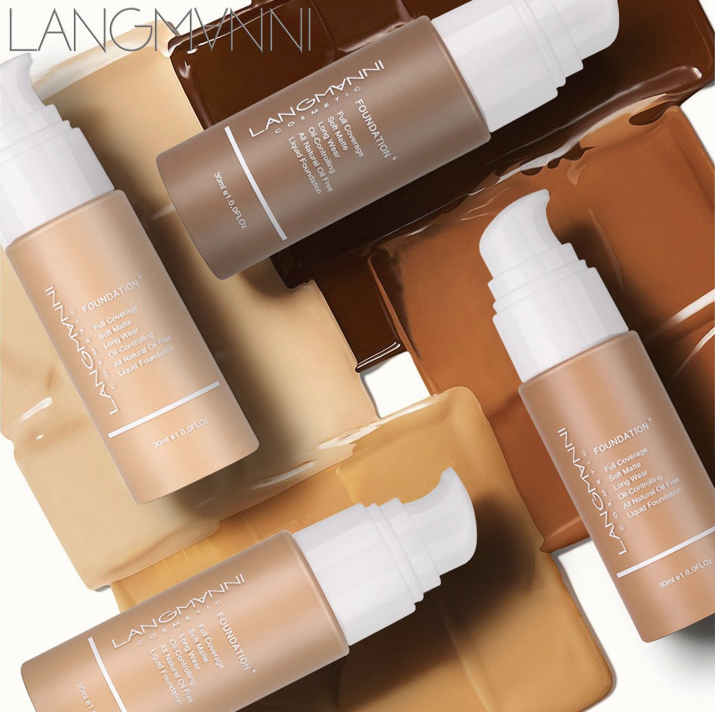Matte Oil-Control Concealer Foundation Long-Lasting Face Makeup