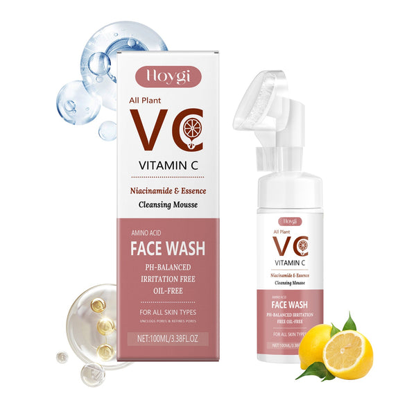 Vitamin C Foam Cleanser Gentle Hydrating Facial Skin Wash