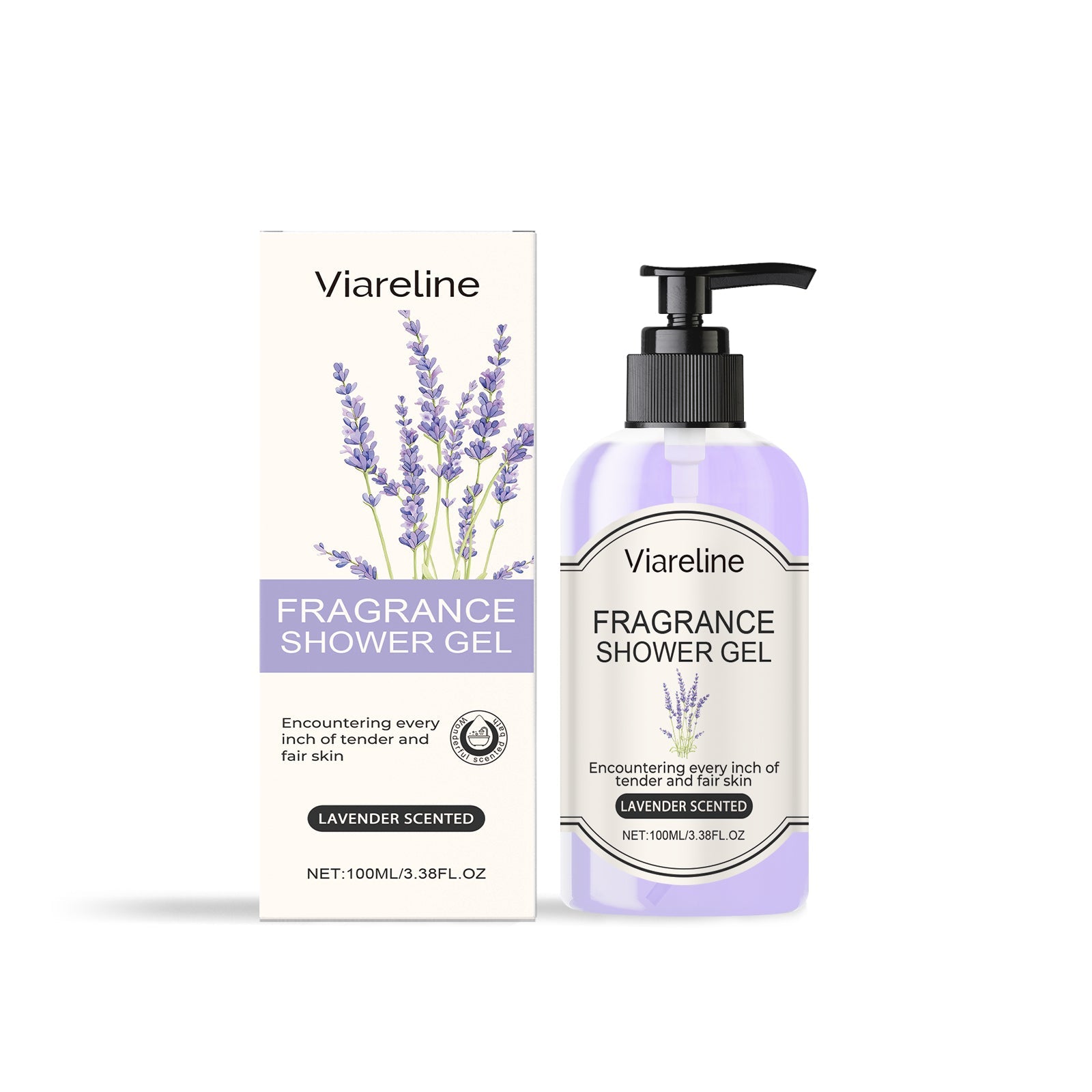 Lavender Fragrant Shower Gel Moisturizing Women’s Body Wash