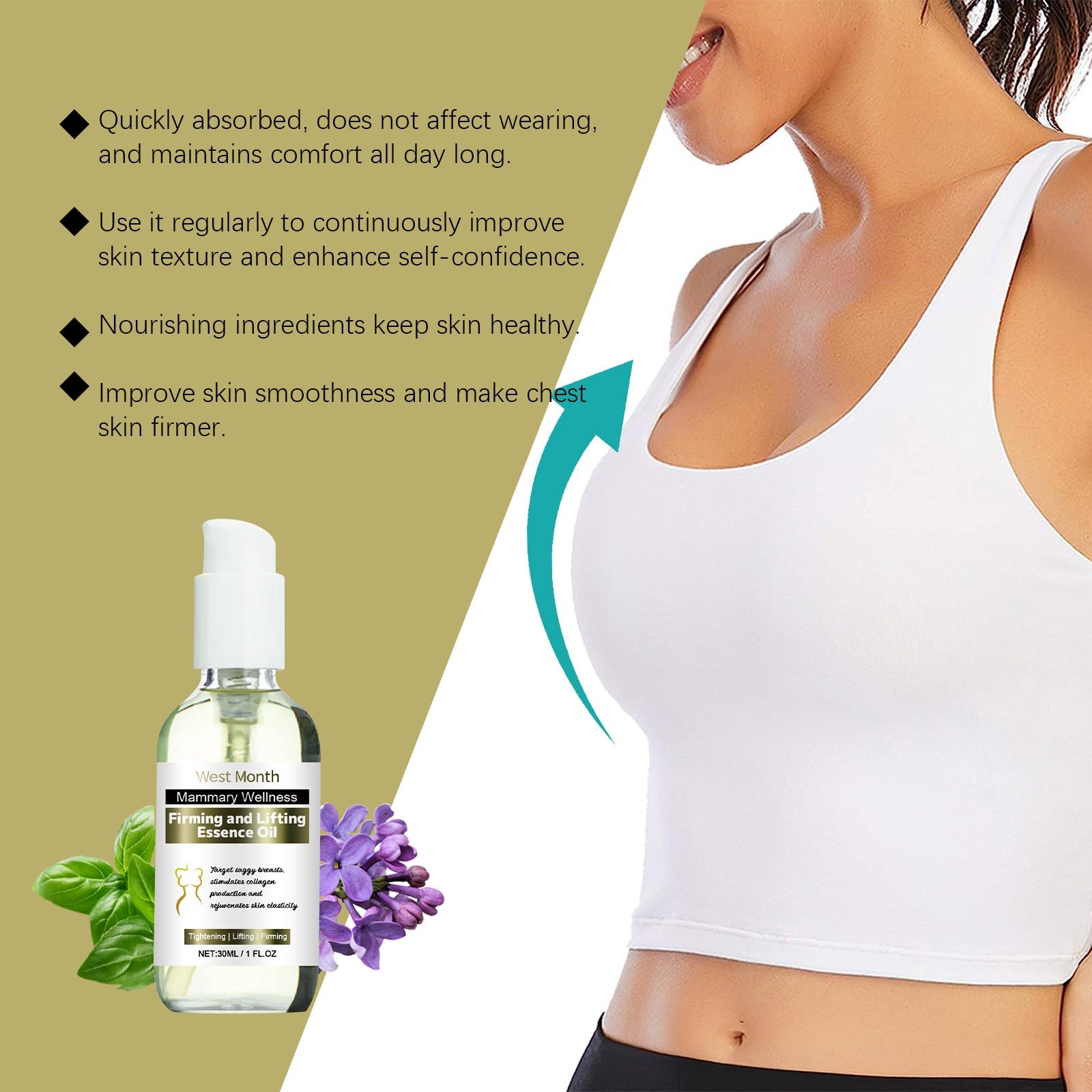 Firming Body Essence Oil Moisturizing Nourishing Massage Treatment