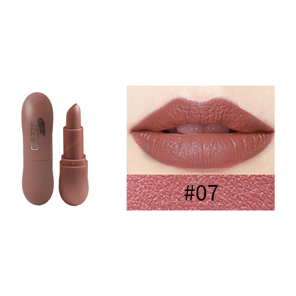 12-Color Rhombic Matte Lipstick Long-Lasting Non-Transfer Set