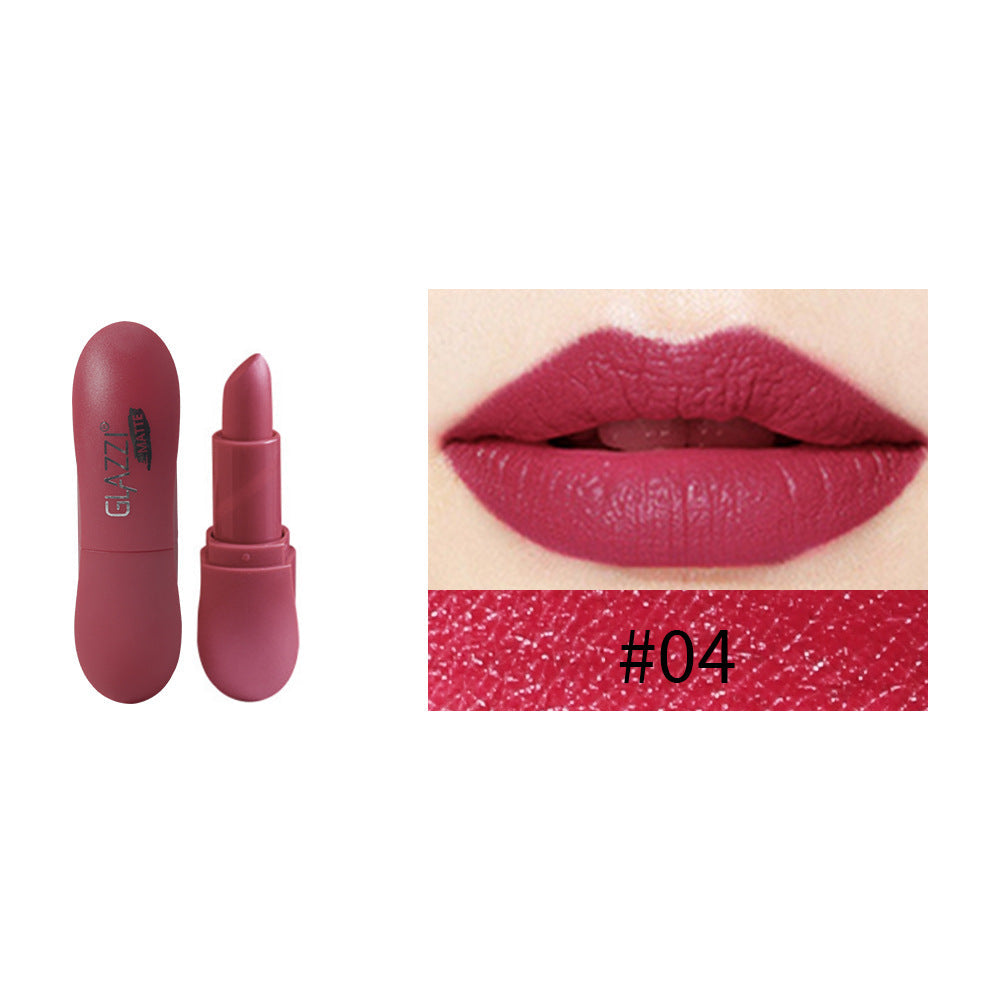 12-Color Rhombic Matte Lipstick Long-Lasting Non-Transfer Set