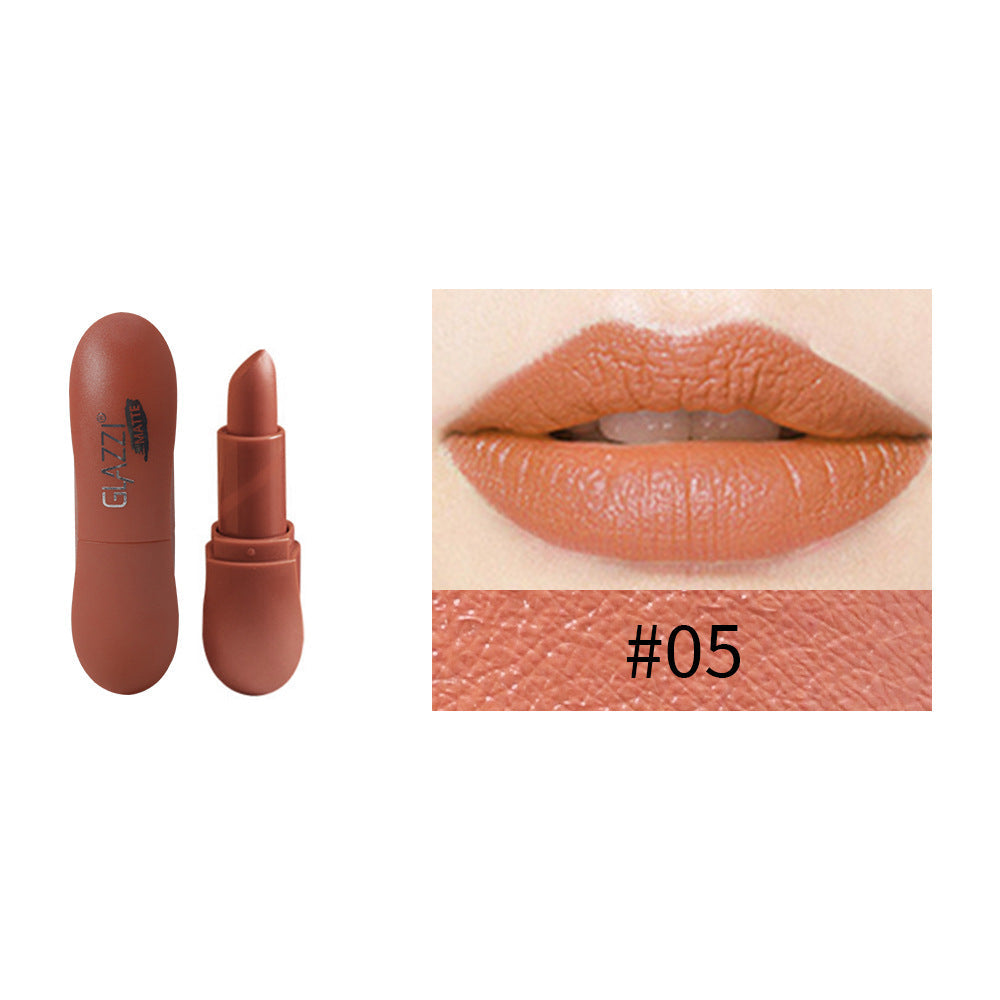 12-Color Rhombic Matte Lipstick Long-Lasting Non-Transfer Set