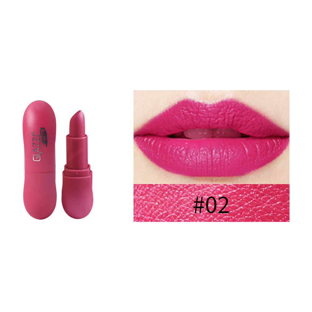 12-Color Rhombic Matte Lipstick Long-Lasting Non-Transfer Set
