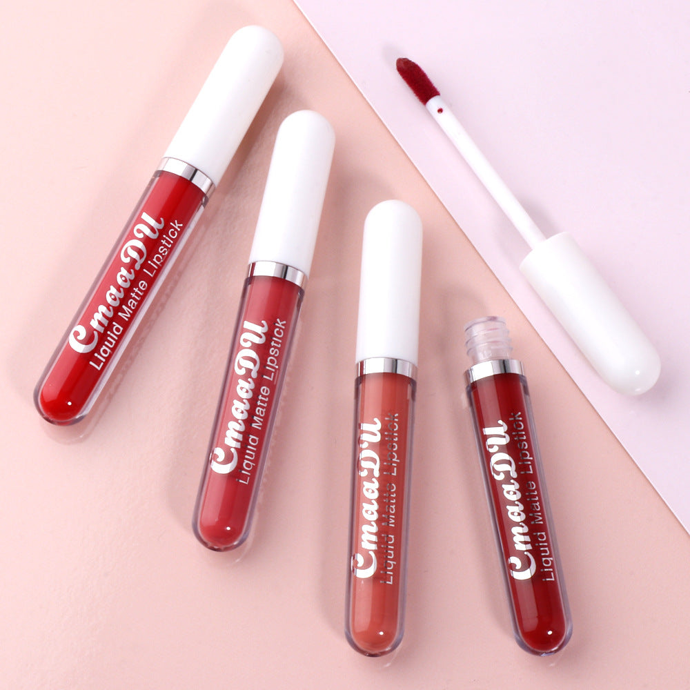 18-Color Matte Waterproof Long-Lasting Lipstick Collection Set
