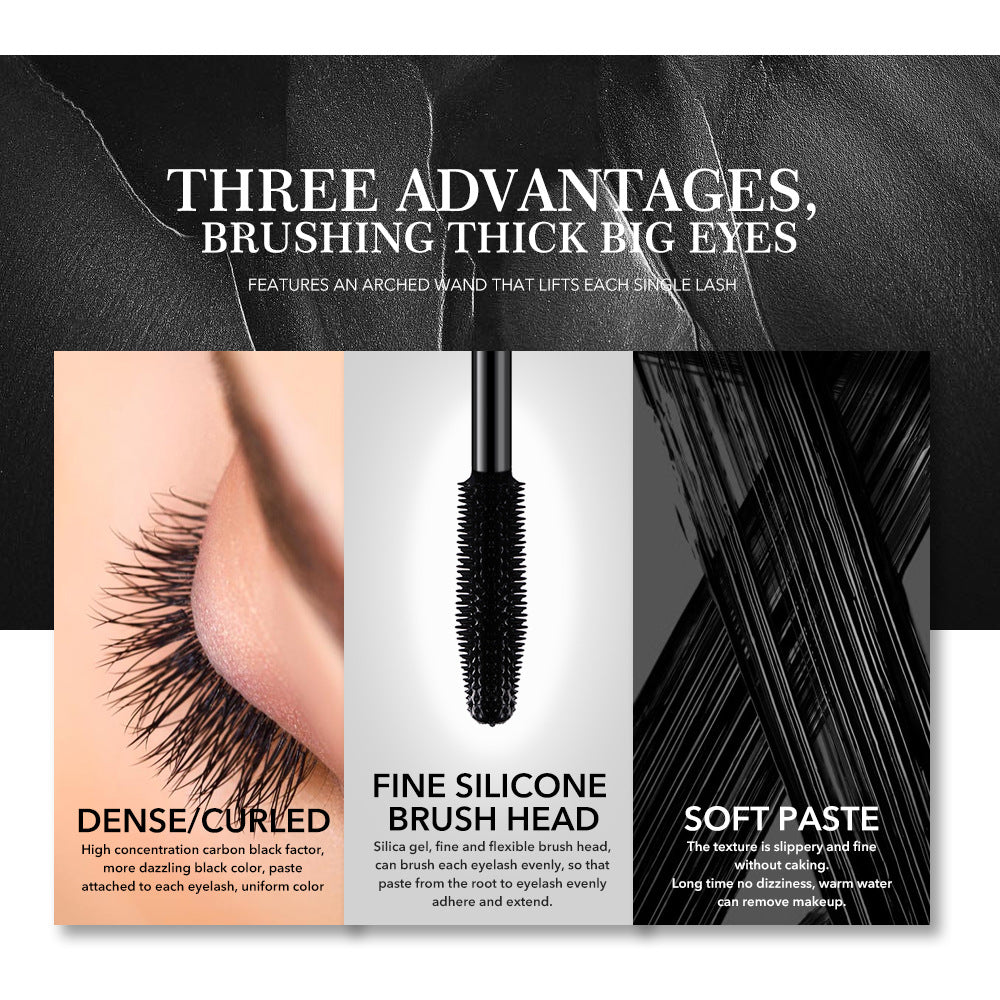 Miele Thickening Waterproof Mascara Long-Lasting Lash Makeup Formula