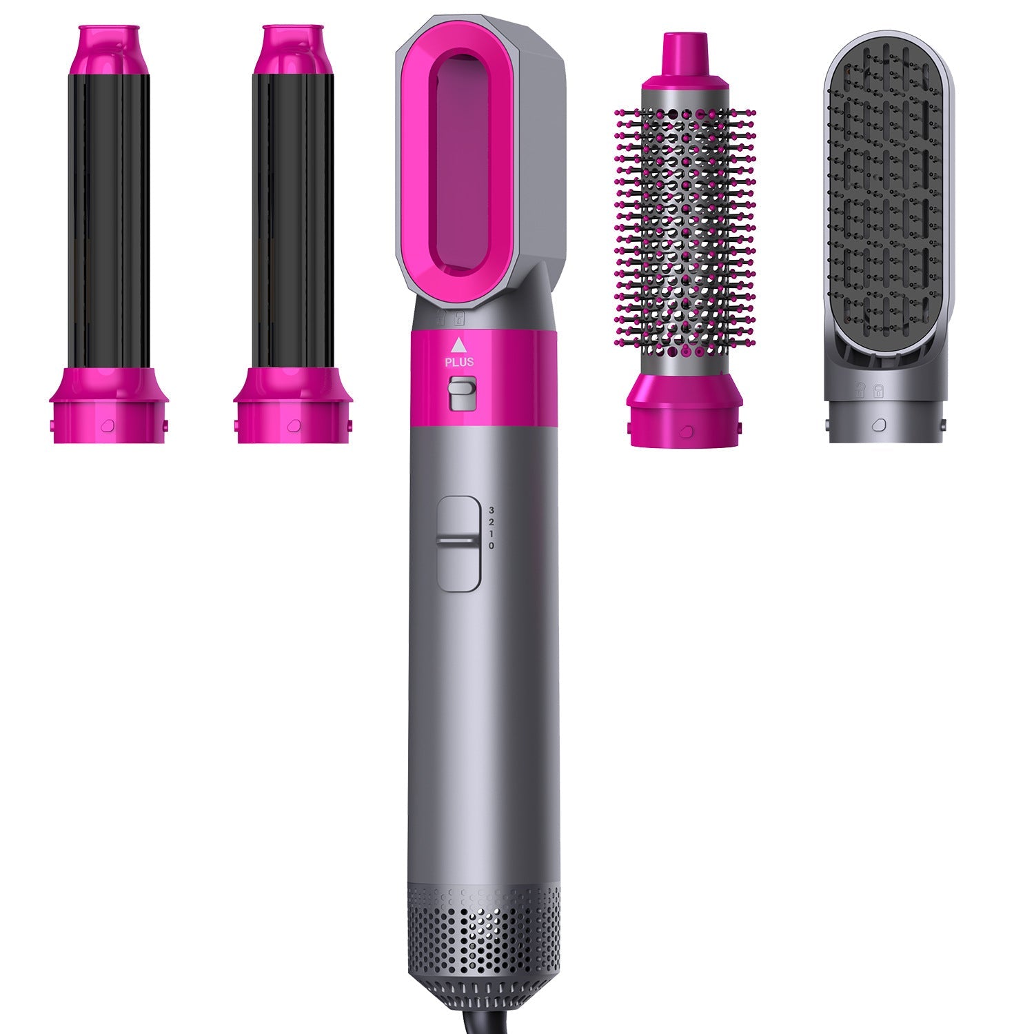 5-in-1 Professional Hair Styler Blow Dryer Brush Set