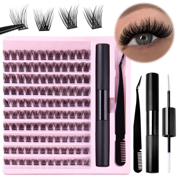 Lash Extension Kit with Bond Glue and Tweezers