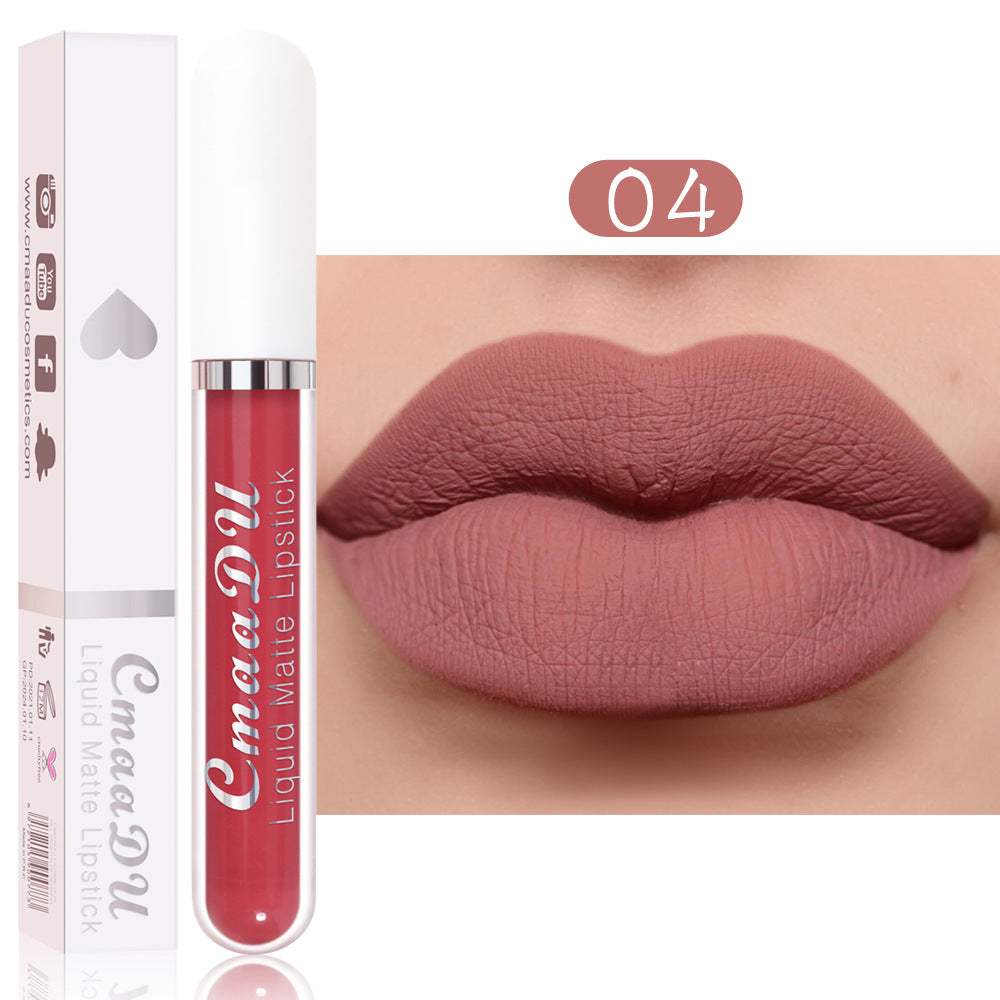 18-Color Matte Waterproof Long-Lasting Lipstick Collection Set