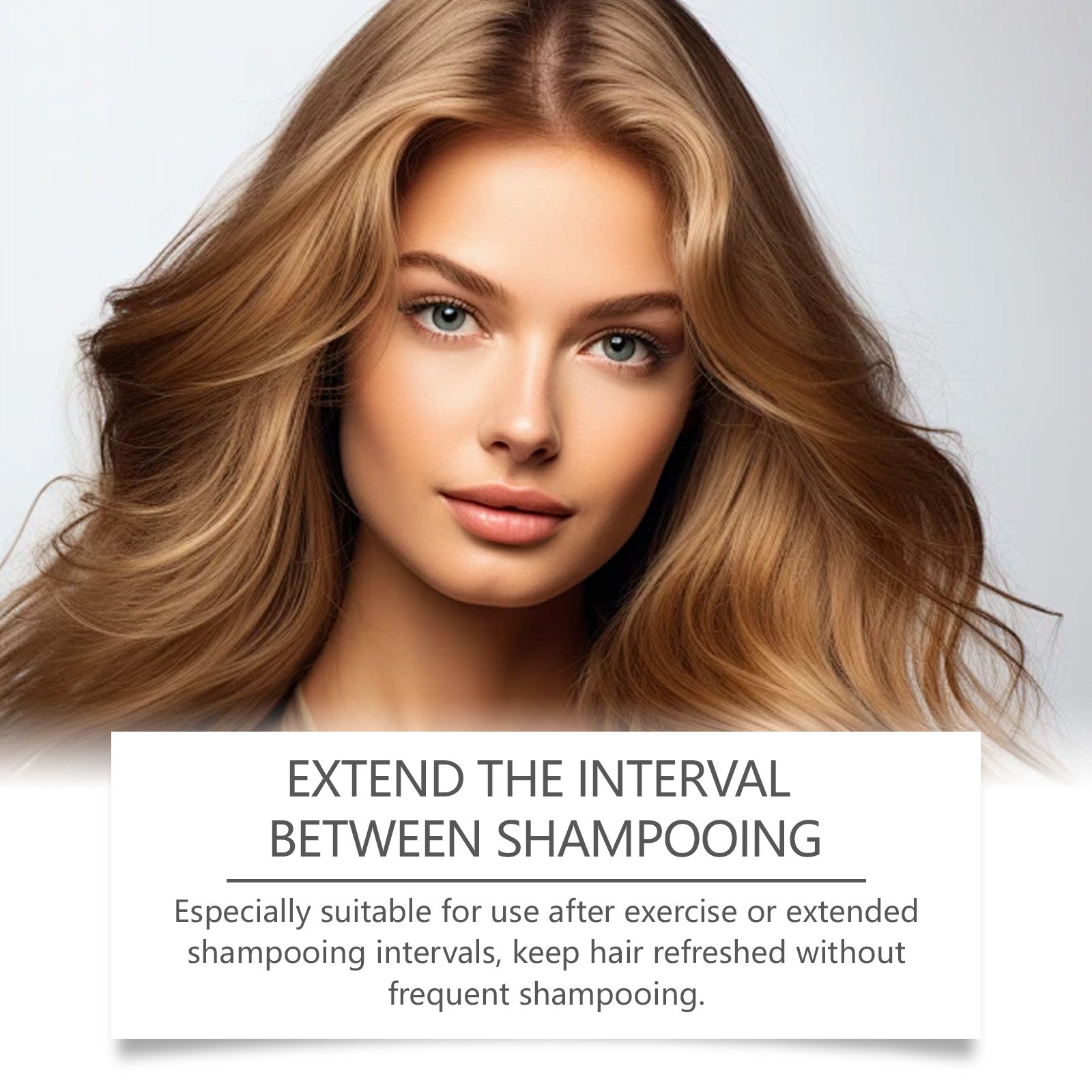 Leave-In Dry Shampoo Conditioner Refreshing Hair Care Spray