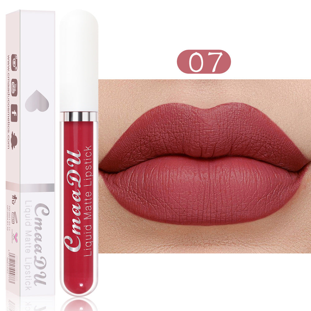 18-Color Matte Waterproof Long-Lasting Lipstick Collection Set