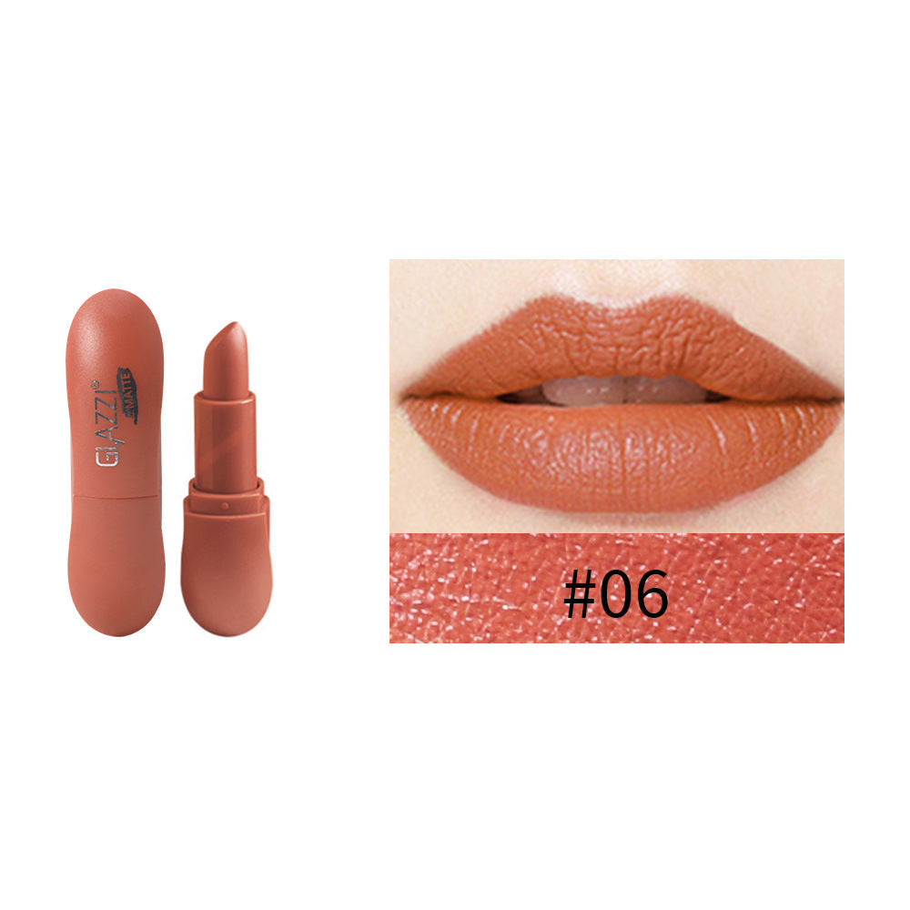 12-Color Rhombic Matte Lipstick Long-Lasting Non-Transfer Set