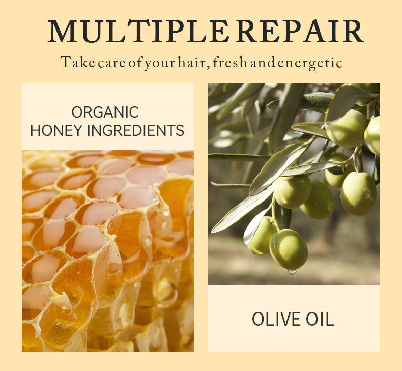 Honey Hair Oil Moisturizing Repair Serum for Smooth Hair