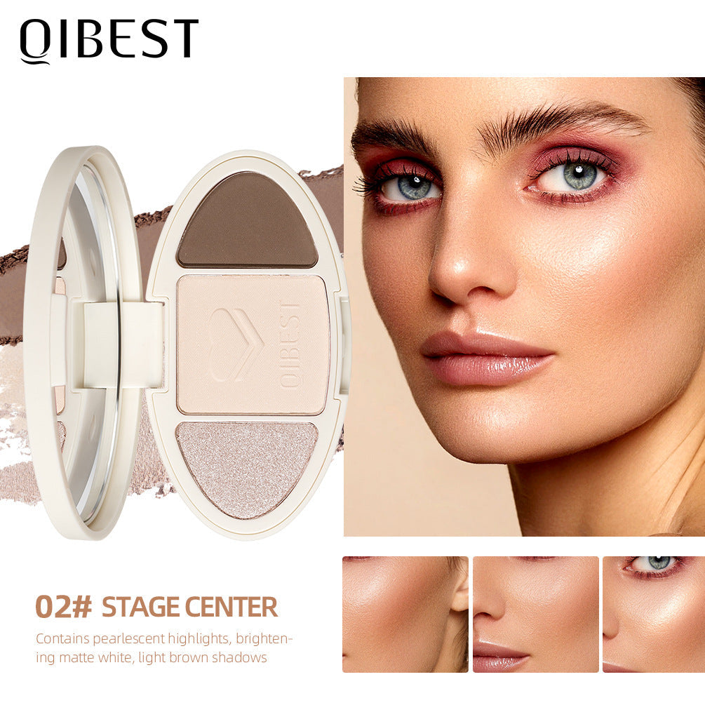 All-In-One Blush Highlight Powder Palette Compact Makeup