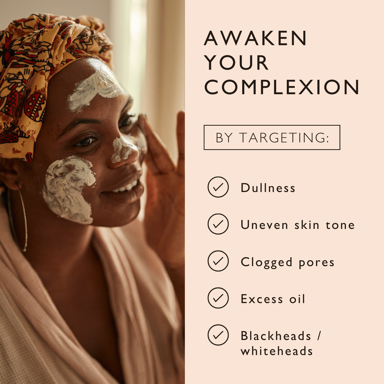 Clay Face Mask Deep Cleansing Pore Care Treatment