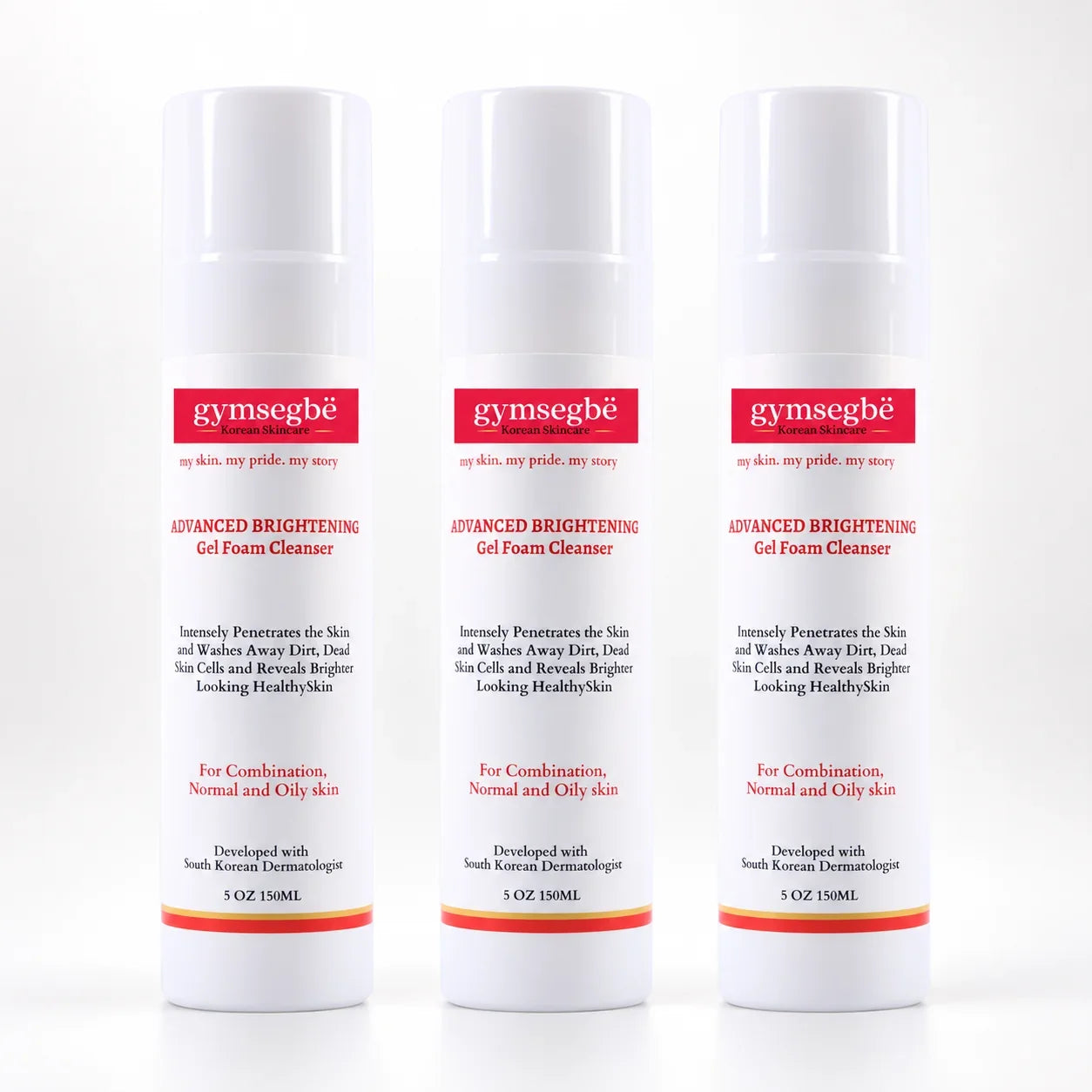 Advanced Brightening Gel Foam Cleanser | Rice Extract