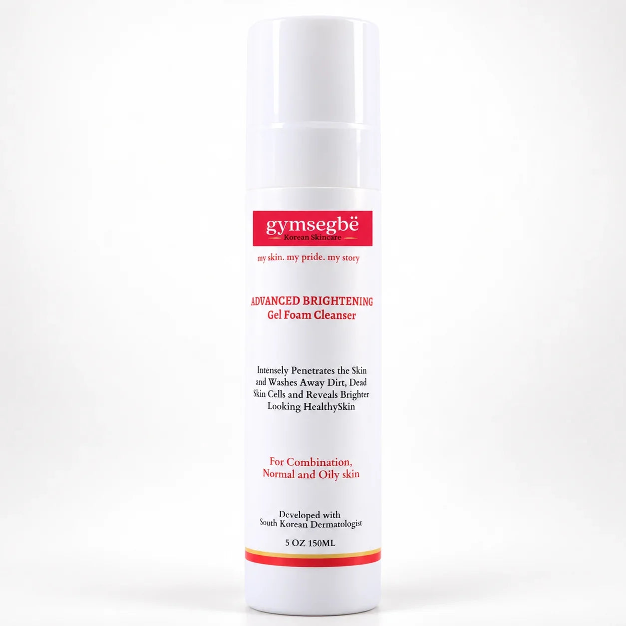 Advanced Brightening Gel Foam Cleanser | Rice Extract