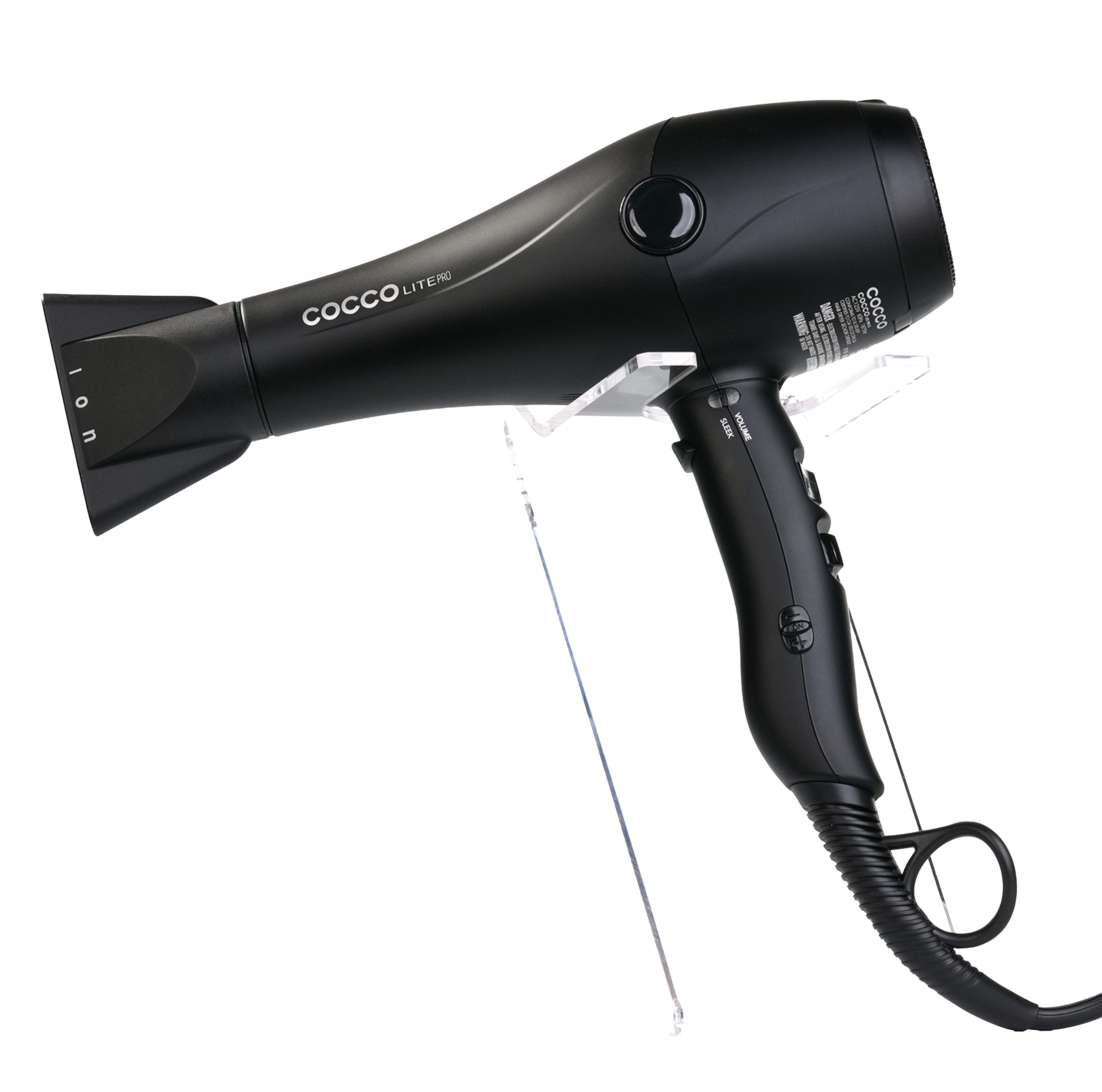 COCCO® Lite Pro XL Hair Dryer (Black)
