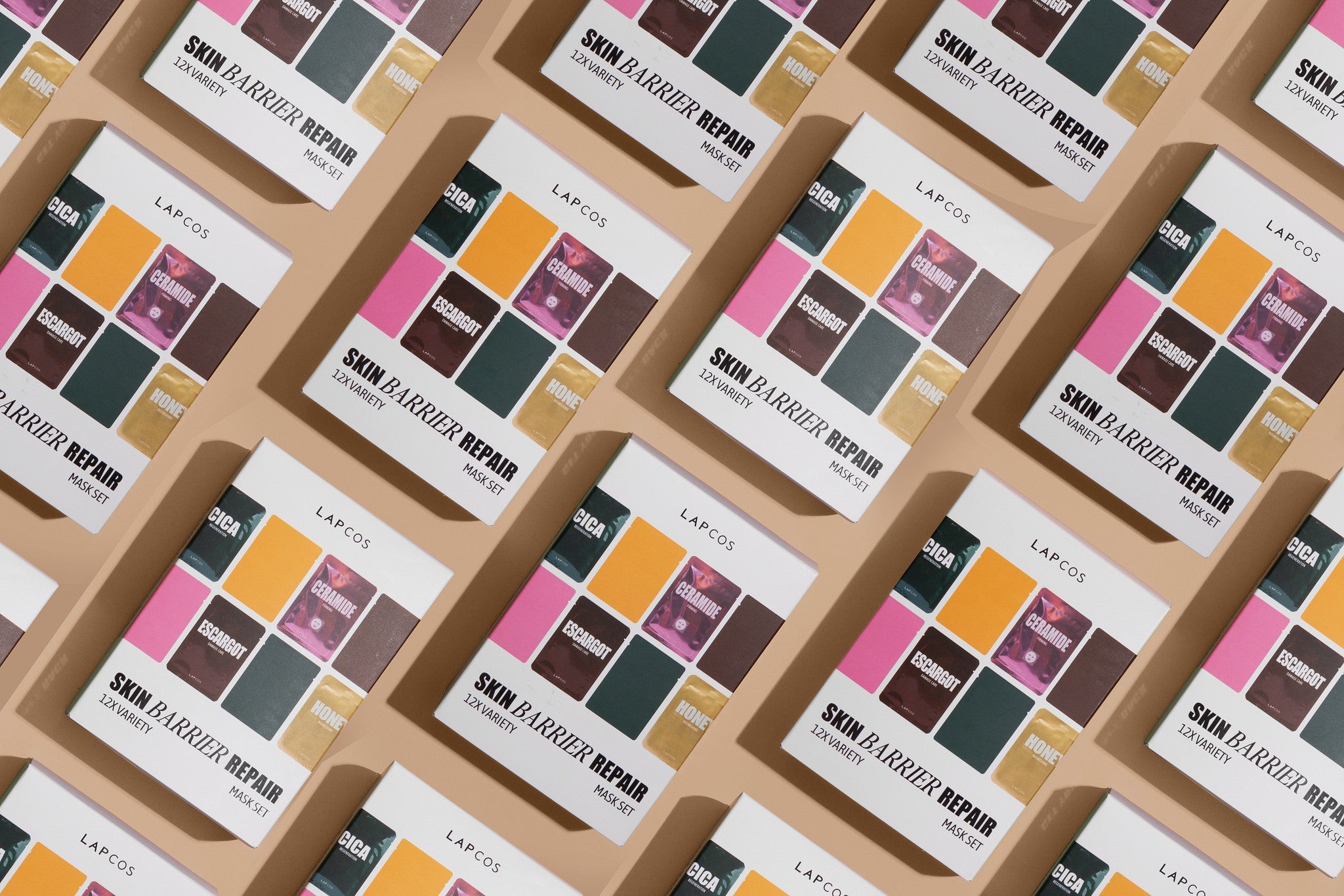 Skin Barrier Repair Variety Sheet Mask 12-Pack