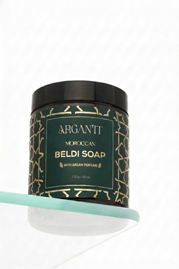Moroccan Black Soap: Skin-Rejuvenating Exfoliation - Rose | Neroli | Eucalyptus