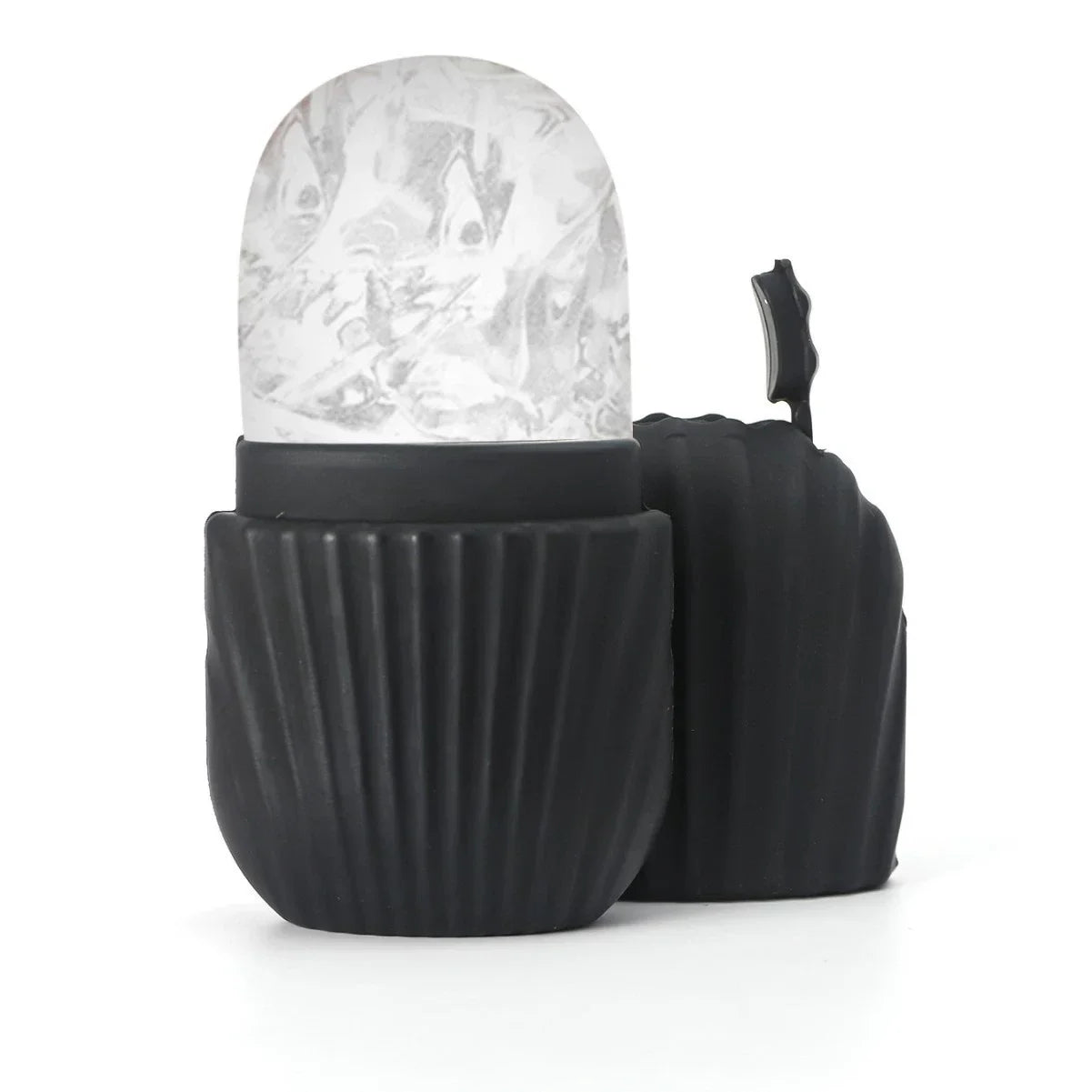 Stainless Steel Ice Face Roller and Gua Sha Set