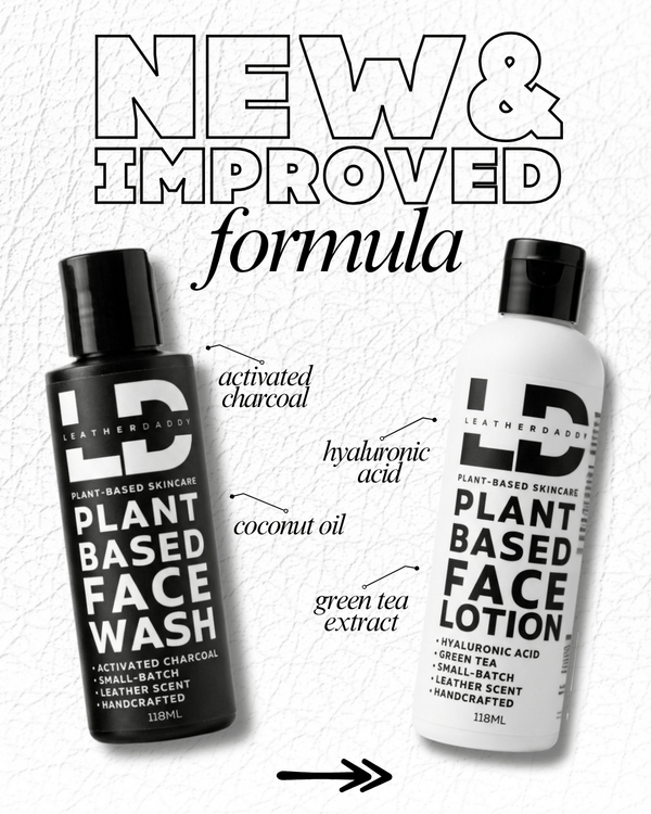 Charcoal Face Wash | LeatherDaddy Skin Co.